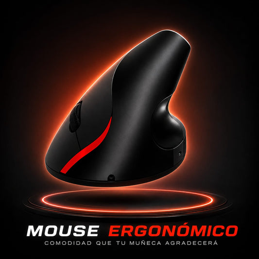 Mouse Ergonómico Vertical Inalámbrico